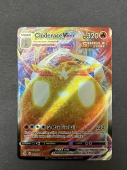 2021 Pokemon SWSH Fusion Strike Cinderace VMAX #045/264 - Image 2