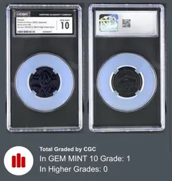 Pokemon Deoxys VSTAR Coin Generations Vmax High Class Deck CGC 10 Mint POP 1 - Image 2