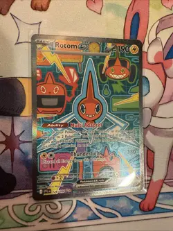 Pokemon TCG Phantasmal Flames Rotom ex 126/094 Special Illustration Rare MINT - Image 1