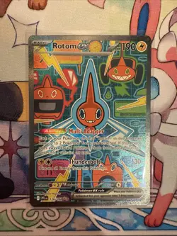 Pokemon TCG Phantasmal Flames Rotom ex 126/094 Special Illustration Rare MINT - Image 2