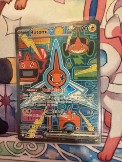 Pokemon TCG Phantasmal Flames Rotom ex 126/094 Special Illustration Rare MINT - Image 3