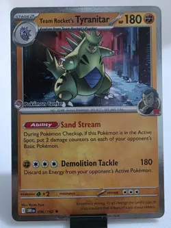 Tyrannitar 096/182 (Pokemon Center Exclusive) Stamped Promo NM - Image 1