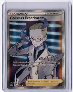 Colress's Experiment (Full Art) 190/196 Ultra Rare Holo NM Pokemon SWSH11: Lost - Image 1