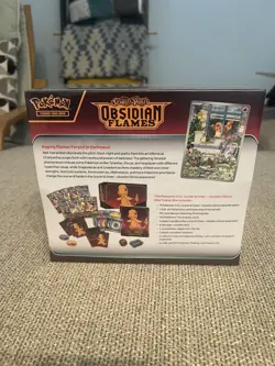 Pokemon Obsidian Flames Elite Trainer Box ETB Scarlet & Violet New Sealed - Image 3
