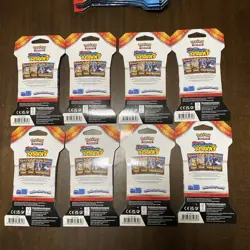 Pokemon TCG: Surging Sparkes Sleeved Blister Packs X 8 - Image 2