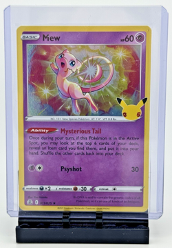 ? Mew #11 - Pokemon Celebrations - Classic Fan Favorite! ? - Image 1