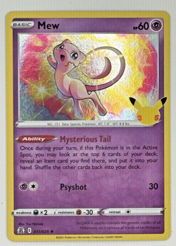 ? Mew #11 - Pokemon Celebrations - Classic Fan Favorite! ? - Image 2