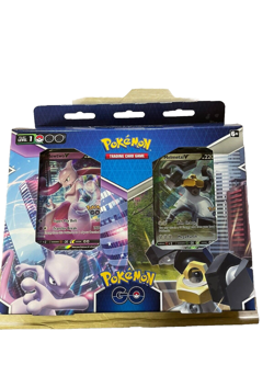 Pokemon GO V Battle Deck Mewto vs Melmetal 2 Booster Packs! - Image 1