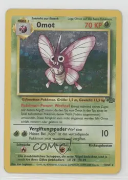Venomoth Holo German Pokemon Jungle #13 1999 - Image 1