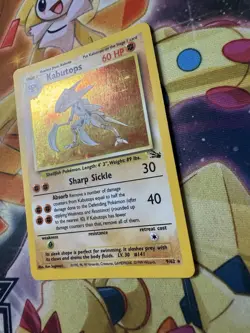 Pokemon TCG Kabutops Holo Rare Fossil, 9/62, Near Mint - Image 2