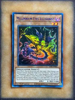 Yugioh Millenium-Eyes Illusionist LDS1-EN045 Ultra Rare 1st Ed BLUE NM - Image 1
