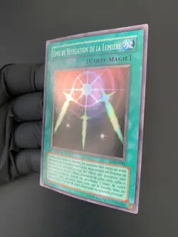 YU-GI-OH EPEE DE REVELATION LA LUMIERE SUPER RARE LDD-F081 1ST EDITION FRENCH EX - Image 2