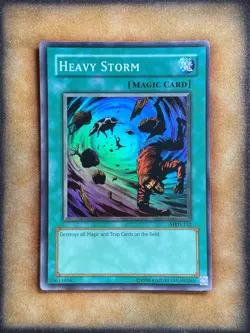 Yugioh Heavy Storm MRD-142 Super Rare Original Print MP - Image 1