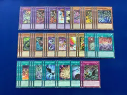 Yu-Gi-Oh! GX - Zane Truesdale's Complete Cyberdark Dragon Fusion Deck - Image 1