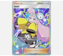Pokemon Tcg Pocket Trade 2star Iono Trainer Card - Image 1