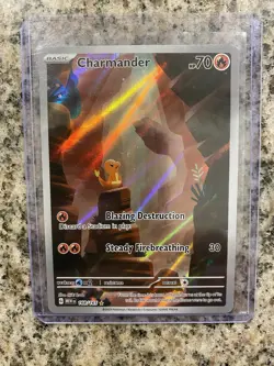 Pokemon TCG Charmander 168/165 SV Scarlet & Violet 151 Card NM/M - Image 3
