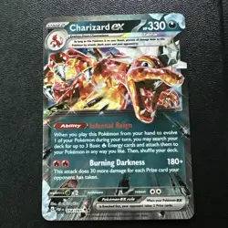 Pokemon Card - Charizard ex Paldean Fates 054/091 Ultra Rare - Image 1