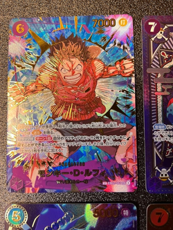 6 Set Special Parallel Luffy,Sabo,Ace ONE PIECE CARD GAME Japanese OP13 - Image 2