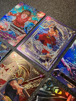6 Set Special Parallel Luffy,Sabo,Ace ONE PIECE CARD GAME Japanese OP13 - Image 5