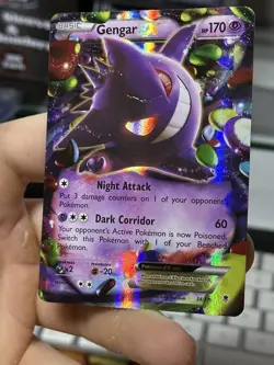 #4 Gengar EX 34/119 XY Phantom Forces 2014 Holo Rare Pokemon Card TCG - Image 4
