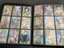 WES Goddess Story - 445 Card Lot with Binder! NS-06 - NS-10 SSR SR R Foil Anime - Image 5