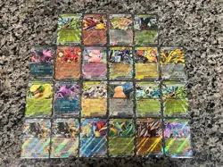 Pokemon Lot Of 22 EX Cards Mewtwo Snorlax Clefairy Sleeved - Image 1