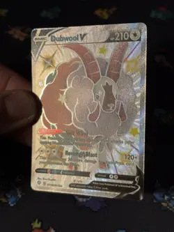 Pokemon Cards Dubwool V SV120/SV122 Ultra Rare Full Art Shining Fates - (NM) - Image 3