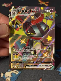 Pokemon Cards Dragapult VMAX SWSH097 Full Art Collection Box Promo - NM - Image 2