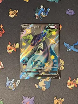 Pokemon Cards Dragapult V SWSH096 Full Art Collection Box Promo - NM - Image 1