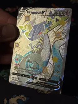 Pokemon Cards Dragapult V SWSH096 Full Art Collection Box Promo - NM - Image 3