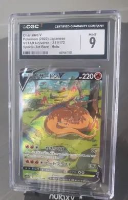 Graded Blastoise and Charizard pokemon cards - Image 3