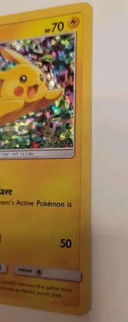 Pokemon Pikachu TCG Holo Promo Card 5/12 McDonald's 2017 NM Condition - Image 3