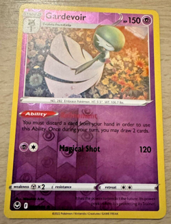 Pokemon TCG Gardevoir 069/195 Silver Tempest Reverse Holo Rare Card - Image 1