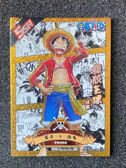 One Piece Anime Collectable Trading Card SSR 123 Monkey D luffy - Image 1