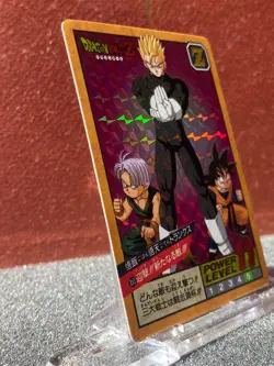 Bandai 1994 Dragon Ball Z Collectable CCG Hidden Prism Insert Card GoHan 353 - Image 3