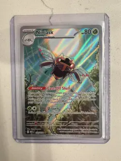 Pokemon TCG Ninjask 137/132 2025 Mega Evolution Illustration Rare Card - NM - Image 3