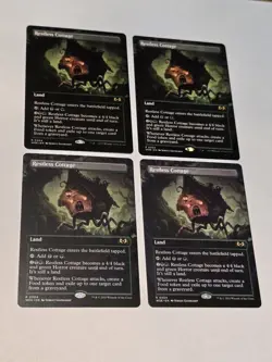 4x Restless Cottage - Showcase - Wilds of Eldraine - Near Mint - MTG - Image 1
