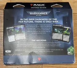 MTG Warhammer 40,000 Commander Deck Necron Dynasties Sealed Magic the Gathering - Image 2