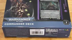 MTG Warhammer 40,000 Commander Deck Necron Dynasties Sealed Magic the Gathering - Image 5