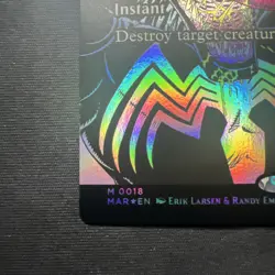 🔥Infernal Grasp MTG Marvel's Spider-Man Mythic Borderless Foil #18 NM+🔥 - Image 5