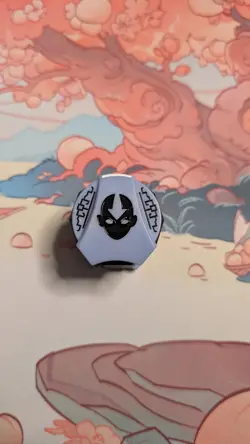 Avatar The Last Air Bender Spin Down Click Wheel Life Counter From Bundle - Image 1