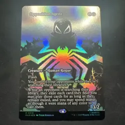 🔥Mtg Spider-Man opposition agent Foil Borderless -M- Pack Fresh!! MAR 019🔥 - Image 1