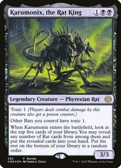 Karumonix, the Rat King Foil - Phyrexia: All Will Be One MTG-NM - Image 1