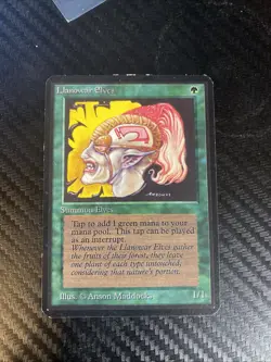 Llanowar Elves Alpha Edition Regular - Image 1