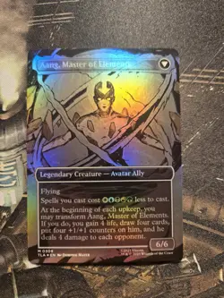 Avatar Aang 0308 (Borderless Foil) Mythic MTG Avatar - Image 2