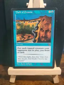 Theft of Dreams - Portal Second Age - Excellent/LP (see pics) - MTG - Image 1