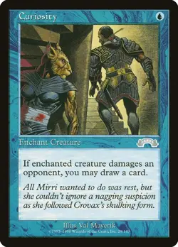 Curiosity Exodus Uncommon NM Magic: The Gathering 29 Normal - Image 1