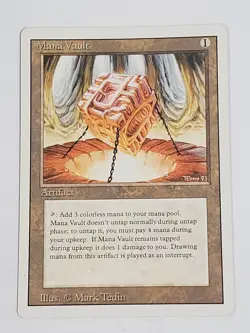 MTG Mana Vault (Revised/Artifact/R) - BGM - Image 1
