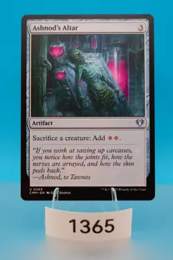 MTG Ashnod's Altar Commander Masters Regular #368 - Image 1