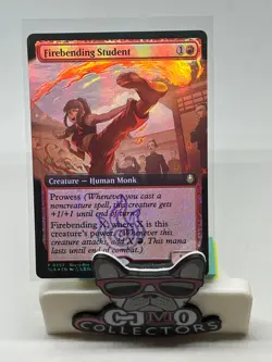 Firebending Student MTG Magic Buy A Box Promo Avatar Last Airbender FOIL TLA 393 - Image 1